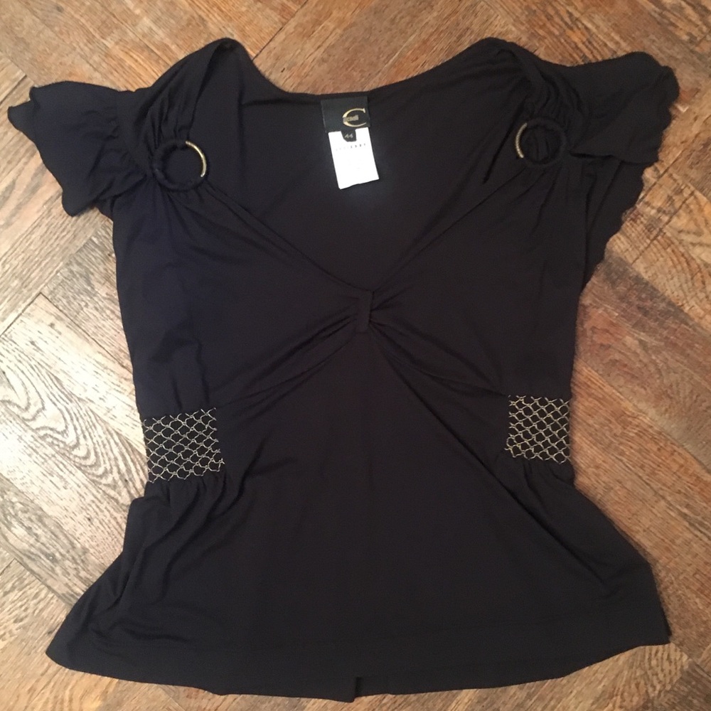 100% AUTH Just Cavalli Top Size 44